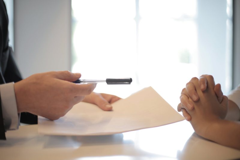 What does an employment contract include?