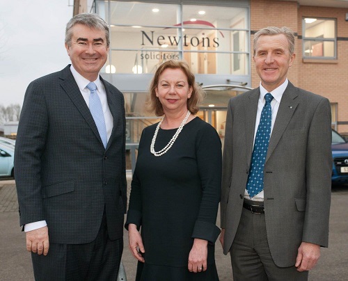 Chris, Kathryn and James of Newtons Solicitors