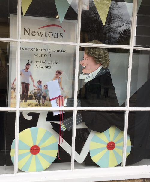 Tour de Yorkshire Richmond Window Display