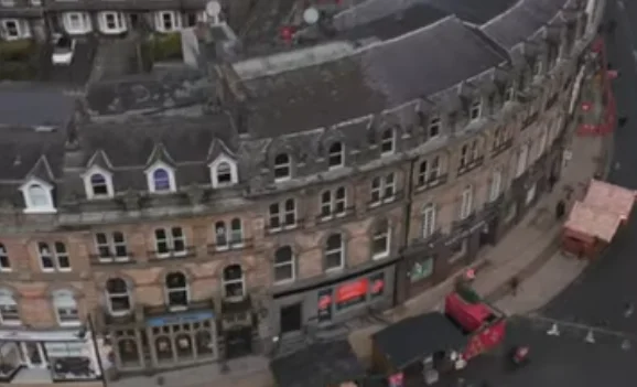 Harrogate office from bird's eye view